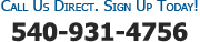 Call Us: 1-540-931-4756